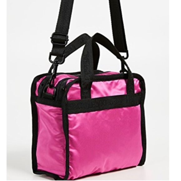Lesportsac Gabrielle Small Box Crossbody NEW WITH TAGS Hot Pink - Picture 4 of 13